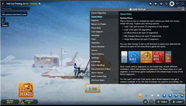 Ice Fishing Spielregeln Screenshot